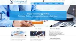 Desktop Screenshot of eduexpert.pl