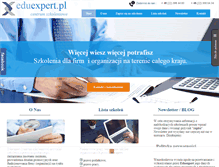 Tablet Screenshot of eduexpert.pl